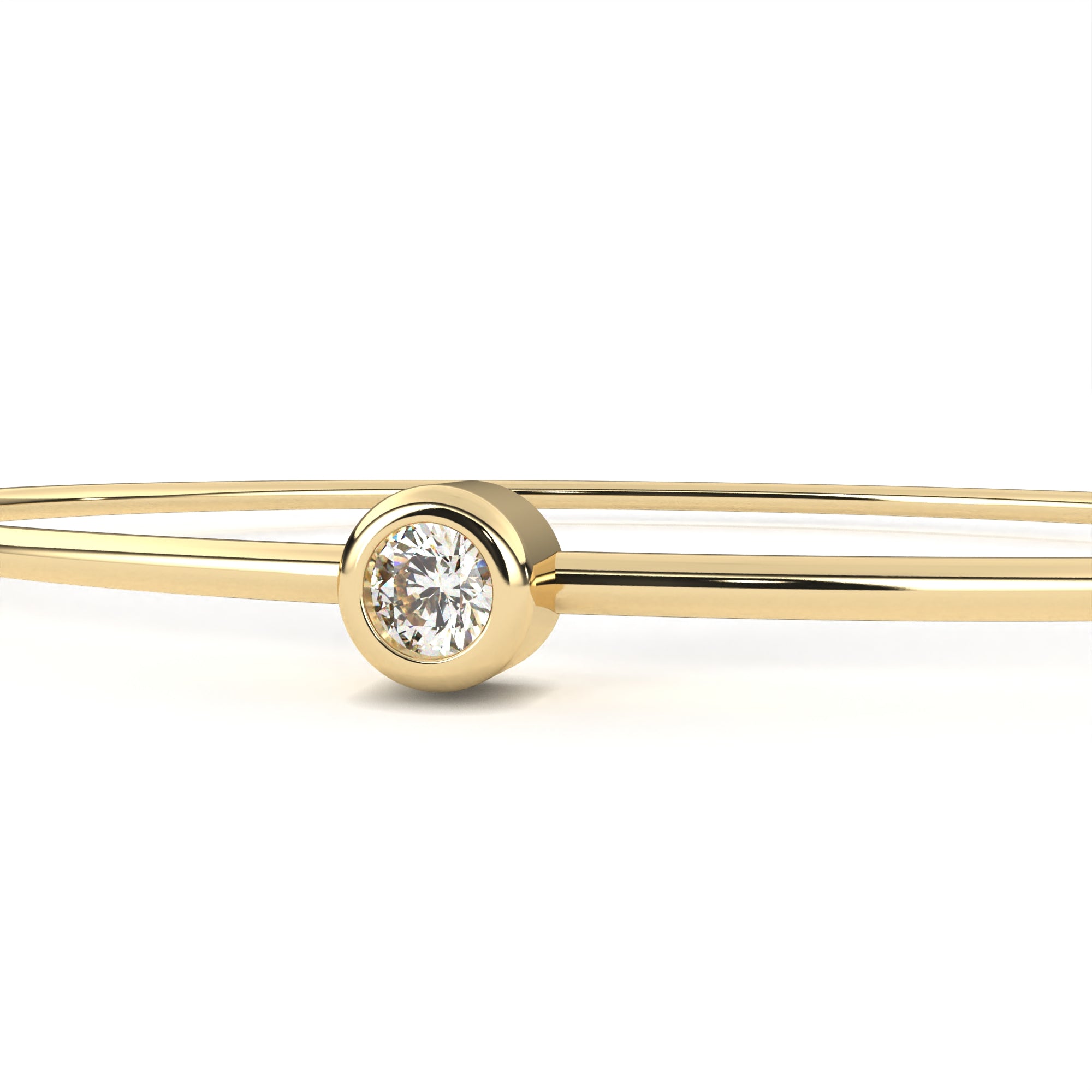 Solitairekart 0.09ct Round Cut Natural Diamond Bracelet-HI Color. VS-SI Clarity